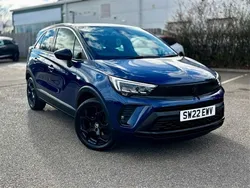 Navy blue Used 2022 Vauxhall Crossland X GS Line SUV | £14,995 (Expensive)