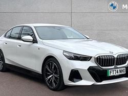 Mineral white metallic Used 2025 BMW i5 M Sport Sedan | £49,990 (Fair price)