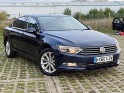 Blue Used 2016 VW Passat Business Sedan | £6,695 (Fair price)