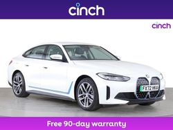 White Used 2022 BMW i4 Sport Line Sedan | £27,799 (Fair price)