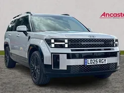 Silver New 2025 Hyundai Santa Fe SUV | £53,499 (Expensive)