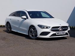 White Used 2022 Mercedes CLA180 AMG line Sedan | £21,998 (Fair price)
