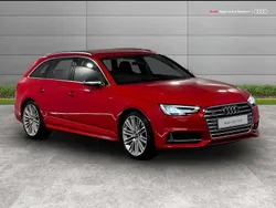 Red Used 2018 Audi S4 Black Edition Estate | £27,999 (Fair price)