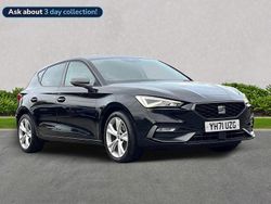 Black Used 2021 Seat Leon FR Hatchback | £15,395 (Fair price)