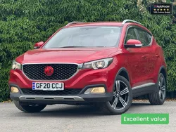 Red Used 2020 MG ZS Exclusive Sedan | £9,494 (Fair price)