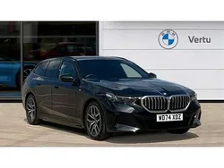 Black Used 2024 BMW 530e M Sport Estate | £46,456