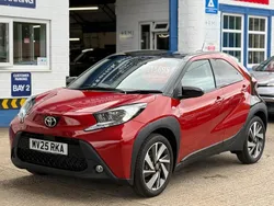 Chilli red New 2025 Toyota Aygo Hatchback | £15,495 (Fair price)
