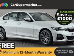 White Used 2021 BMW 330e M Sport Sedan | £14,676 (Fair price)
