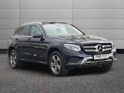 Blue Used 2018 Mercedes GLC250 Premium Plus SUV | £20,995 (Fair price)