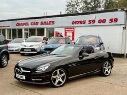 Black Used 2015 Mercedes SLK250 AMG Cabriolet | £12,495 (Fair price)