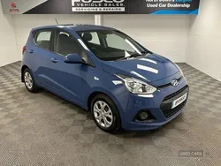 Blue Used 2015 Hyundai i10 SE Hatchback | £5,295 (Fair price)