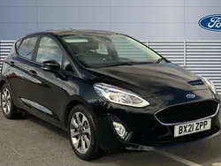 Black Used 2021 Ford Fiesta Trend Hatchback | £10,829 (Good price)