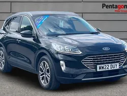 Black Used 2022 Ford Kuga Titanium SUV | £19,495 (Good price)