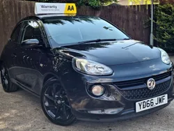 Black Used 2016 Vauxhall Adam S Hatchback | £5,495 (Fair price)