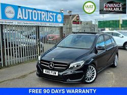 Black Used 2016 Mercedes B200 AMG Line Premium Plus MPV | £11,995 (A bit pricey)
