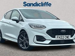 White Used 2021 Ford Fiesta ST-Line Hatchback | £14,344 (Fair price)