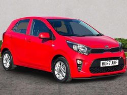 Red Used 2017 Kia Picanto Hatchback | £10,615 (Fair price)