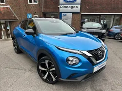 Blue Used 2022 Nissan Juke S SUV | £16,790 (Fair price)