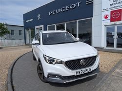 White Used 2020 MG ZS Exclusive Sedan | £12,495 (Fair price)