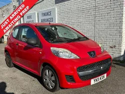 Red Used 2011 Peugeot 107 Hatchback | £2,995 (A bit pricey)