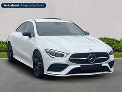 White Used 2022 Mercedes CLA180 Executive Sedan | £23,455 (Fair price)