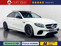 White Used 2020 Mercedes E63 AMG AMG Sedan | £47,500