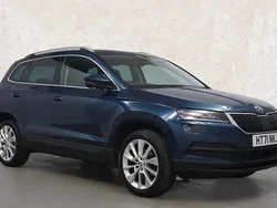 Blue Used 2022 Skoda Karoq SE L SUV | £19,462 (Fair price)