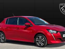 Red Used 2021 Peugeot 208 Allure Hatchback | £13,521 (Fair price)