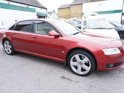 Red Used 2006 Audi A8 Performance Sedan | £6,500