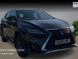 Black Used 2019 Lexus RX450h Sport Line SUV | £27,794 (Fair price)