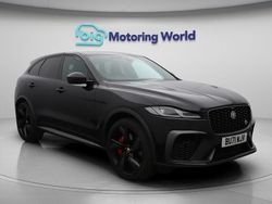Black Used 2021 Jaguar F-Pace SVR SUV | £48,100