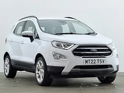 White Used 2022 Ford Ecosport Titanium SUV | £13,998 (Fair price)