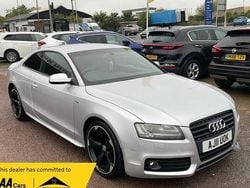 Silver Used 2011 Audi A5 Black Edition Coupe | £4,495 (Fair price)