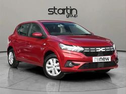 Red Used 2024 Dacia Sandero Expression Hatchback | £12,772 (Fair price)