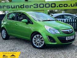 Green Used 2012 Vauxhall Corsa Hatchback | £6,250 (Fair price)