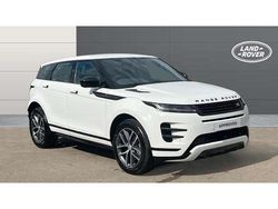 White Used 2025 Land Rover Range Rover evoque SE Dynamic SUV | £40,444 (Expensive)