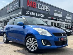 Blue Used 2013 Suzuki Swift SZ4 Hatchback | £3,990 (Fair price)