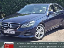 Used 2014 Mercedes E220 SE Sedan | £10,250 (Fair price)