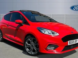Red Used 2019 Ford Fiesta ST-Line X Hatchback | £9,350 (Fair price)
