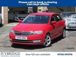 Red Used 2015 Skoda Rapid SE Hatchback | £5,995 (Fair price)