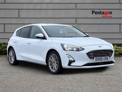 White Used 2019 Ford Focus Titanium X Hatchback | £12,495 (Fair price)