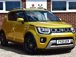 Yellow Used 2021 Suzuki Ignis SZ5 Hatchback | £13,688 (Fair price)