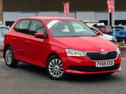 Red Used 2019 Skoda Fabia Hatchback | £10,999 (Fair price)