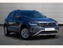 Grey Used 2024 VW T-Roc Life SUV | £22,152 (Fair price)