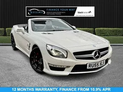 White Used 2014 Mercedes SL63 AMG AMG Cabriolet | £27,995 (Fair price)