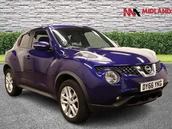 Blue Used 2016 Nissan Juke N-Connecta SUV | £5,000 (Fair price)