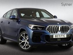 Blue Used 2021 BMW X6 M Sport SUV | £43,000 (Good price)