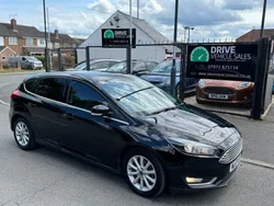 Black Used 2017 Ford Focus Titanium Hatchback | £5,499 (Good price)