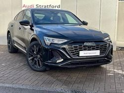 Mythos black, metallic Used 2023 Audi Q8 e-tron Black Edition SUV | £44,950 (Expensive)