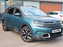 Blue Used 2021 Citroën C5 Aircross Shine SUV | £15,789 (Fair price)